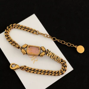 Luxury Womens Jewelry Dior Jadior Bracelet with Multiclor Crystals A39PP110 AA157038