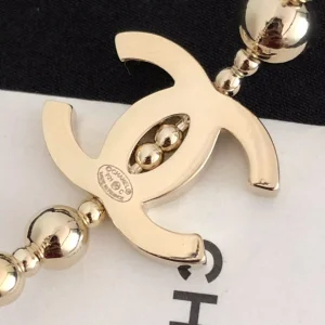 Luxury Womens Jewelry Chanel Vintage Gold Open Cut GG Earrings A39PP195 AA158432