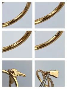 Luxury Womens Jewelry Hermes Kelly Clochette Double Ring A152PP280 AA158826