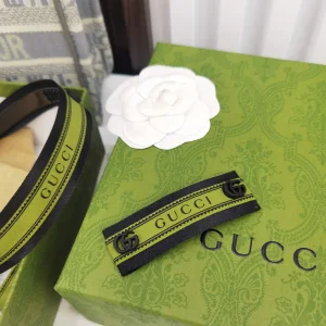 Luxury Womens Headband Gucci Green Headband A152PP110 AA159686