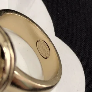 Luxury Womens Jewelry Chanel Ring Chanel Gold CC Diamond Ring A39PP110 AA159887