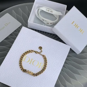 Luxury Womens Jewelry Dior Bracelet Dior Jadior Gold Chain Bracelet A205PP140 AA160709