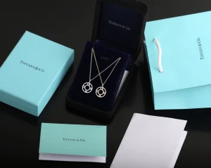 Luxury Womens Jewelry Tiffany Atlas X Necklace A205PP220 AA161480