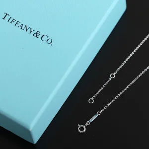 Luxury Womens Jewelry Tiffany Atlas X Necklace A205PP220 AA161480
