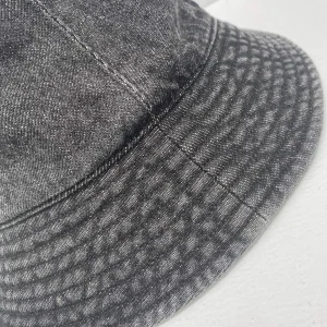 Luxury Womens Hat Celine Bucket Hat in Denim Vintage Black 60585 A141PP280 AA161940