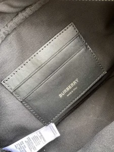 Luxury Mens Handbags Burberry Check Cotton Crossbody Bag 22x8x14CM A197PP480 AA162304