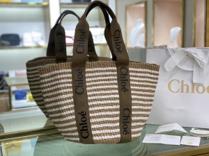 Loewe Large Woody Basket Bucket Bag