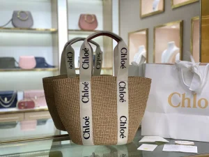 Loewe Large Woody Basket Bucket Bag