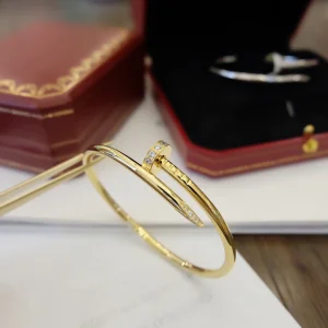 Cartier Juste un Clou Diamonds Bracelet Gold 