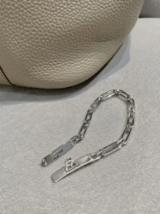 Luxury Womens Jewelry Hermes Kelly Chaine Bracelet in Silver A152PP320 AA163835