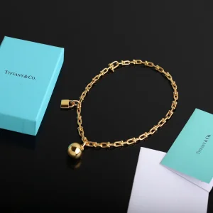 Luxury Womens Jewelry Tiffany HardWear City Wrap Necklace in Gold A205PP260 AA163969