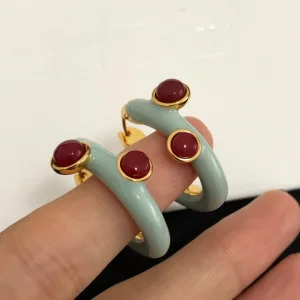 Luxury Womens Jewelry Chloe Hidra Small Hoop Earrings A39PP140 AA164014
