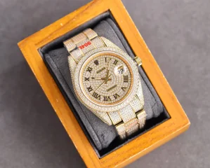 Luxury Mens Watches Rolex Vip Datejust Gold Diamonds Watch 40MM A213PP3680 AA167076