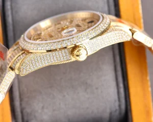 Luxury Mens Watches Rolex Vip Datejust Gold Diamonds Watch 40MM A213PP3680 AA167076