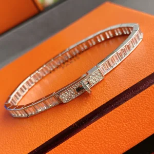 Hermes Bracelet Hermes Kelly Crystals Bracelet 