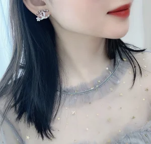 Replica Womens Jewelry Chanel Earring Chanel Crystals CC Earrings A205PP130 AA170567
