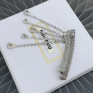Replica Womens Jewelry Miu Miu Hair Clip with Pendants A205PP160 AA170562