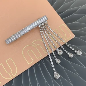 Replica Womens Jewelry Miu Miu Hair Clip with Pendants A205PP160 AA170562