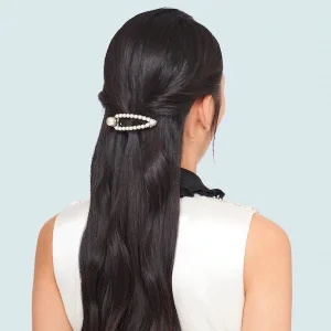 Replica Womens Jewelry Miu Miu Pearl Hair Clip with Pearls A205PP150 AA170565