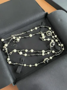 Luxury Womens Belt Chanel Belt Chanel Vintage Pearls Belt A175PP280 AA171265