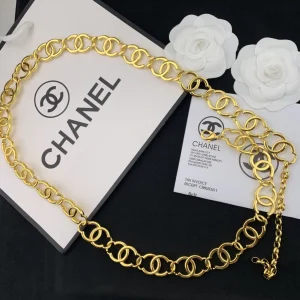 Luxury Womens Belt Chanel Belt Chanel Gold CC Links Necklace A152PP280 AA171228