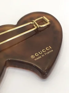 Luxury Womens Jewelry Gucci Hair Clip Gucci GG Hearts Hair Clip A39PP140 AA172254