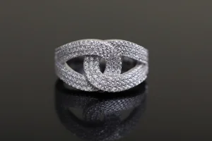 Luxury Womens Jewelry Chanel Ring Chanel Vintage Crystals CC Rings A205PP220 AA172999