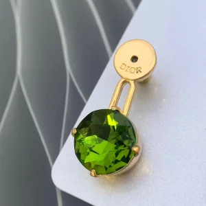 Luxury Womens Jewelry Dior Earring Dior 2022 Dream Earrings Green A205PP140 AA172996