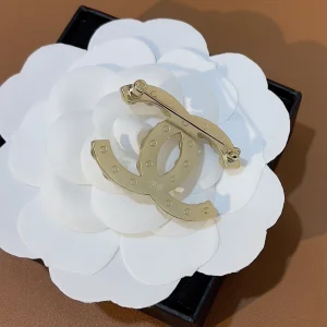 Luxury Womens Jewelry Chanel Brooch Chanel Diamonds CC Logo Brooch A205PP160 AA174140