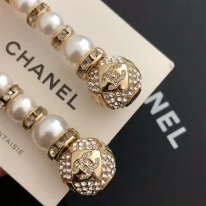 Replica Womens Jewelry Chanel Earring Chanel Pearls Earrings A39PP170 AA175212