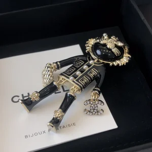 Replica Womens Jewelry Chanel Nautical Figural Enamel Brooch A39PP150 AA178237