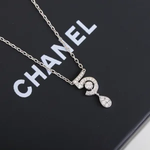 Replica Womens Jewelry Chanel Crystal N5 Pendant Necklaces A205PP240 AA179219
