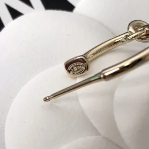 Replica Womens Jewelry Chanel Crystsl N5 Bottle Earrings A39PP150 AA180841