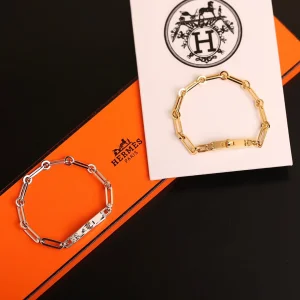 Replica Womens Jewelry Hermes Kelly Chaine Chain Bracelet Gold A205PP290 AA182041