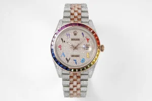 Replica Mens Watches Rolex VIP Datejust II Diamonds Watch 126334 A184PP3480 AA182193
