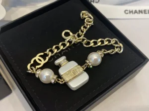 Replica Womens Jewelry Chanel N5 Bottle Chain Bracelets A39PP160 AA182077