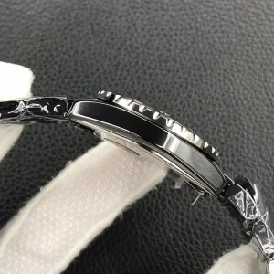 Replica Womens Watches Chanel VIP J12 Black Dial Ladies Watch 33MM A184PP2180 AA184178