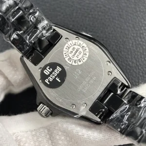 Replica Womens Watches Chanel VIP J12 Black Dial Ladies Watch 33MM A184PP2180 AA184178