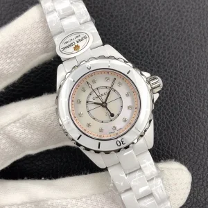 Replica Womens Watches Chanel VIP J12 White Dial Ladies Watch 33MM A184PP2180 AA184181