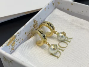 Replica Womens Jewelry Dior 2022 Pearl Earrings A39PP110 AA184228