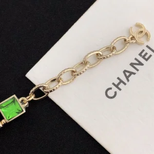 Replica Womens Jewelry Chanel Gold CC Multicolor Crystals Bracelet A39PP180 AA185688
