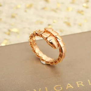 Replica Womens Jewelry Bvlgari Serpenti Viper Ring A152PP280 AA187242