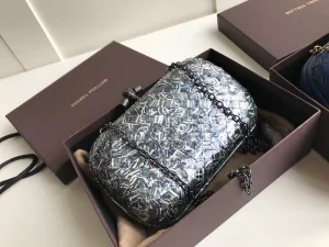 Replica Womens Handbags Bottega Veneta Chain Knot Clutch Bag 20CM A103PP1180 AA187302