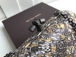 Replica Womens Handbags Bottega Veneta Chain Knot Clutch Bag 20CM A103PP1180 AA187303