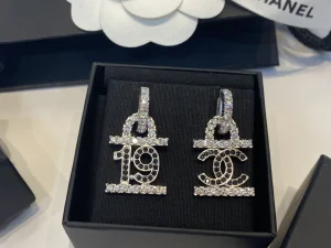 Replica Womens Jewelry Chanel Crystals CC 19 Earrings A39PP180 AA187698