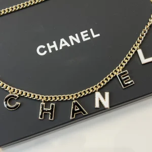 Replica Womens Belts Chanel Monogram Chain Belts A62PP280 AA187846