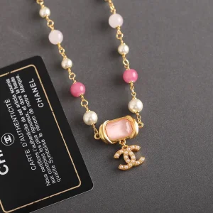 Replica Womens Jewelry Chanel 2022 Pearls Necklaces A39PP280 AA188818