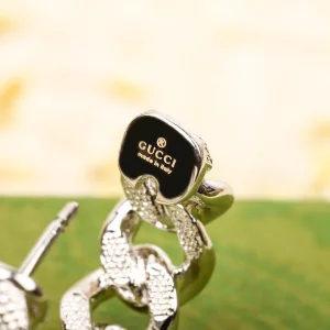 Replica Womens Jewelry Gucci Interlocking G Gourmette Chain Rings A152PP180 AA190281