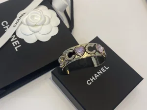 Essenceofluxury Womens Jewelry Chanel Love Coco Bangle Bracelet A39PP180 AA192817