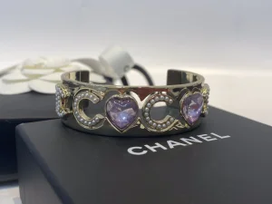 Essenceofluxury Womens Jewelry Chanel Love Coco Bangle Bracelet A39PP180 AA192817